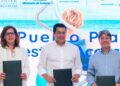 Firma del convenio Puerto Plata Destino Accesible con representantes del Clúster Turístico, TRAVEGALI y el ministro David Collado
