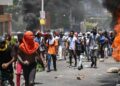 Efectivos de seguridad en una calle de Puerto Príncipe, Haití, durante operativo contra pandillas en 2026