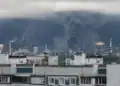 columna de humo en Moscú