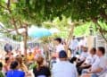 Abel Martínez habla ante militantes del PLD en Moca, provincia Espaillat, sobre las elecciones de 2028