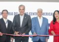 Presidente Luis Abinader en la inauguración de Repica 2026 junto al director de Apordom, Alejandro Campos
