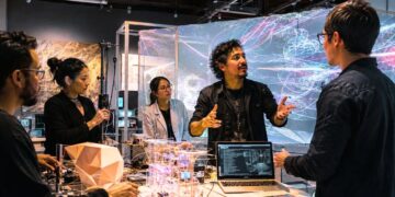 Fachada del Laboratorio Arte Alameda en Ciudad de México, sede del INBAL en su alianza con el Tecnológico de Monterrey