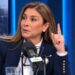 Carolina Mejía, alcaldesa del Distrito Nacional y aspirante presidencial del PRM, durante entrevista sobre primarias 2027