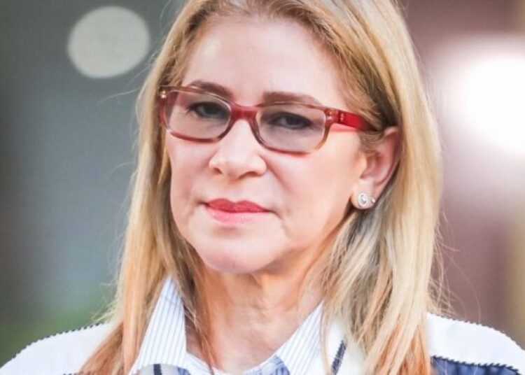 Cilia Flores, esposa de Nicolás Maduro, durante acto público en Venezuela antes de su detención en enero de 2025