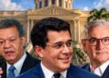 David Collado, Leonel Fernández y Gonzalo Castillo, líderes de intención de voto en sus partidos según encuesta CID Latinoamérica septiembre 2026