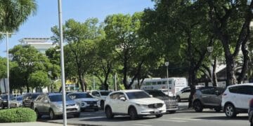 Transito en la capital de República Dominicana