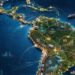 Mapa de América Latina con indicadores de crecimiento económico por país según proyecciones de la CEPAL para 2026