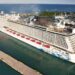 Cuatro cruceros atracados simultáneamente en las terminales Taíno Bay y Amber Cove de Puerto Plata, República Dominicana