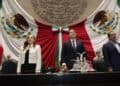 Sesión plenaria de la Cámara de Diputados de México durante la votación de la reforma sobre doble nacionalidad