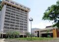 Fachada del Banco Central de la República Dominicana en Santo Domingo