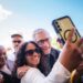 Gonzalo Castillo en recorrido por comunidades de Puerto Plata durante su campaña como aspirante presidencial del PLD