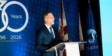 Viceministro Daniel Peña habla en el 12 Congreso Mundial BASC representando al MICM de República Dominicana