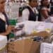 Trabajadores en una planta de manufactura de zona franca en República Dominicana
