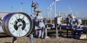 Instalaciones de almacenamiento de gas natural en Alemania con indicadores de nivel bajo antes del invierno 2026