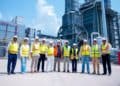 Instalaciones del proyecto Manzanillo Gas & Power en Montecristi, República Dominicana, con avance del 66.9% de ejecución