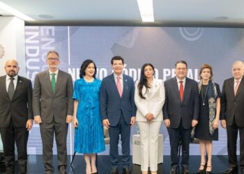 Julio Virgilio Brache, presidente de la AIRD, habla en el Encuentro Industrial sobre el nuevo Código Penal dominicano
