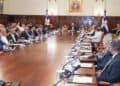 Reunión del Consejo de Ministros en el Palacio Nacional donde se aprobó el Presupuesto General del Estado 2027