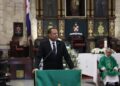 Director ejecutivo de Pro Consumidor Eddy Alcántara durante celebración del 18 aniversario de la institución en Santo Domingo