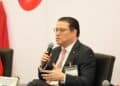 Ministro Víctor Yayo Sanz Lovatón durante su intervención ante la OEA en Washington sobre inteligencia artificial y mipymes