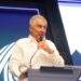 Presidente de Asonahores Juan Bancalari durante la Exposición Comercial 2026 en Punta Cana