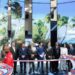 Delegación dominicana en la feria turística IFTM Top Resa en París con pabellón de República Dominicana