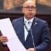 Alfredo Pacheco, presidente de la Cámara de Diputados de República Dominicana, en sesión legislativa