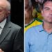 Flávio Bolsonaro y Lula da Silva en campaña electoral para la segunda vuelta presidencial de Brasil 2026