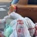 Bolsas plásticas de un solo uso en un establecimiento comercial de República Dominicana