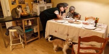Familias latinoamericanas en zona periurbana frente a viviendas precarias con déficit habitacional