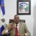 Voceros del Consejo Dominicano de Unidad Evangélica durante pronunciamiento sobre prevención de la violencia en Santo Domingo