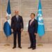 Director general de la FAO Qu Dongyu en reunión oficial antes de su visita a República Dominicana