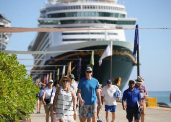 El crucero Disney Dream atracado en la terminal Taíno Bay de Puerto Plata, República Dominicana, el 6 de octubre de 2026