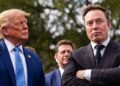 Elon Musk hablando en foro de inversión sobre inteligencia artificial y el futuro del trabajo humano