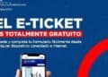Pantalla del sistema e-ticket de la Dirección General de Migración de República Dominicana con mensaje de error