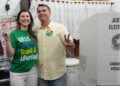 Flávio Bolsonaro y Lula da Silva en actos de campaña durante las elecciones generales de Brasil 2026