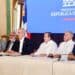 Presidente Luis Abinader presentando el plan de obras deportivas financiado con fondos recuperados de la corrupción en República Dominicana