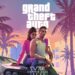 Portada oficial de GTA 6 con los personajes Jason y Lucía en el fondo de Vice City