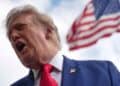 Donald Trump en un acto de campaña electoral ante votantes republicanos en Estados Unidos