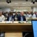Dirigentes de la Fuerza del Pueblo en asamblea política celebrada en Madrid para coordinar trabajos electorales rumbo a 2028