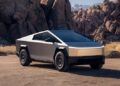 Vehículos Tesla eléctricos alineados en un centro de distribución durante el tercer trimestre de 2026