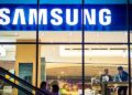 Sede de Samsung Electronics en Seúl, Corea del Sur, con logo corporativo visible