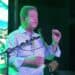 Leonel Fernández habla durante acto político de la Fuerza del Pueblo en Jarabacoa, La Vega