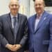 Ministro de Hacienda Magín Díaz junto al presidente del BID Ilan Goldfajn en reunión en Bangkok, Tailandia