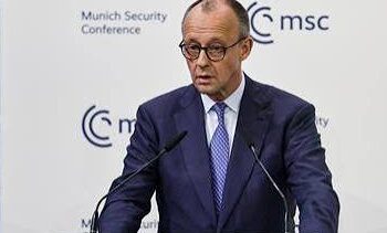 Canciller alemán Friedrich Merz en declaraciones sobre el apoyo de Alemania y Europa a Ucrania