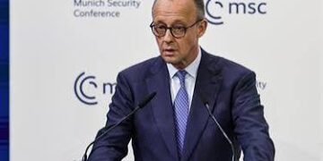 Canciller alemán Friedrich Merz en declaraciones sobre el apoyo de Alemania y Europa a Ucrania
