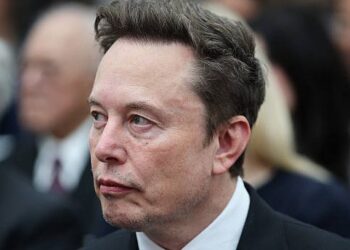 Elon Musk, CEO de SpaceX y Tesla, durante una presentación pública en Estados Unidos