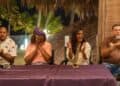 Acto del PLD en Puerto Plata con militantes reunidos para juramentación de nuevos miembros