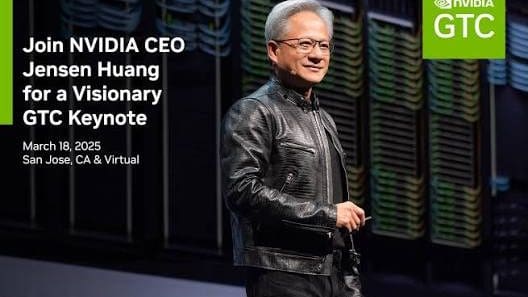 Jensen Huang, consejero delegado de Nvidia, durante una presentación de chips de inteligencia artificial