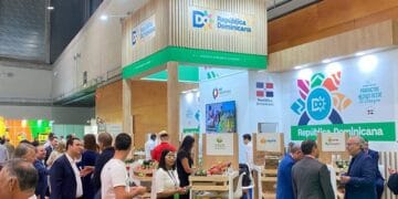 Pabellón de República Dominicana en feria internacional de alimentos y productos agrícolas