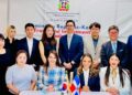 Embajadora dominicana Angie Martínez en el Diálogo de Comercio e Inversión República Dominicana–Corea con representantes empresariales coreanos